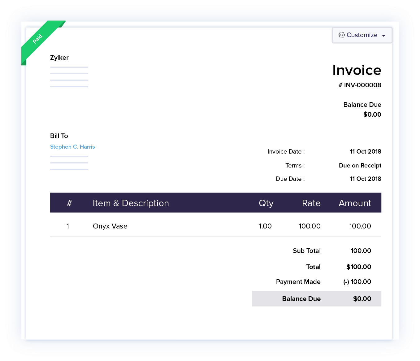  Track payments with ease 
