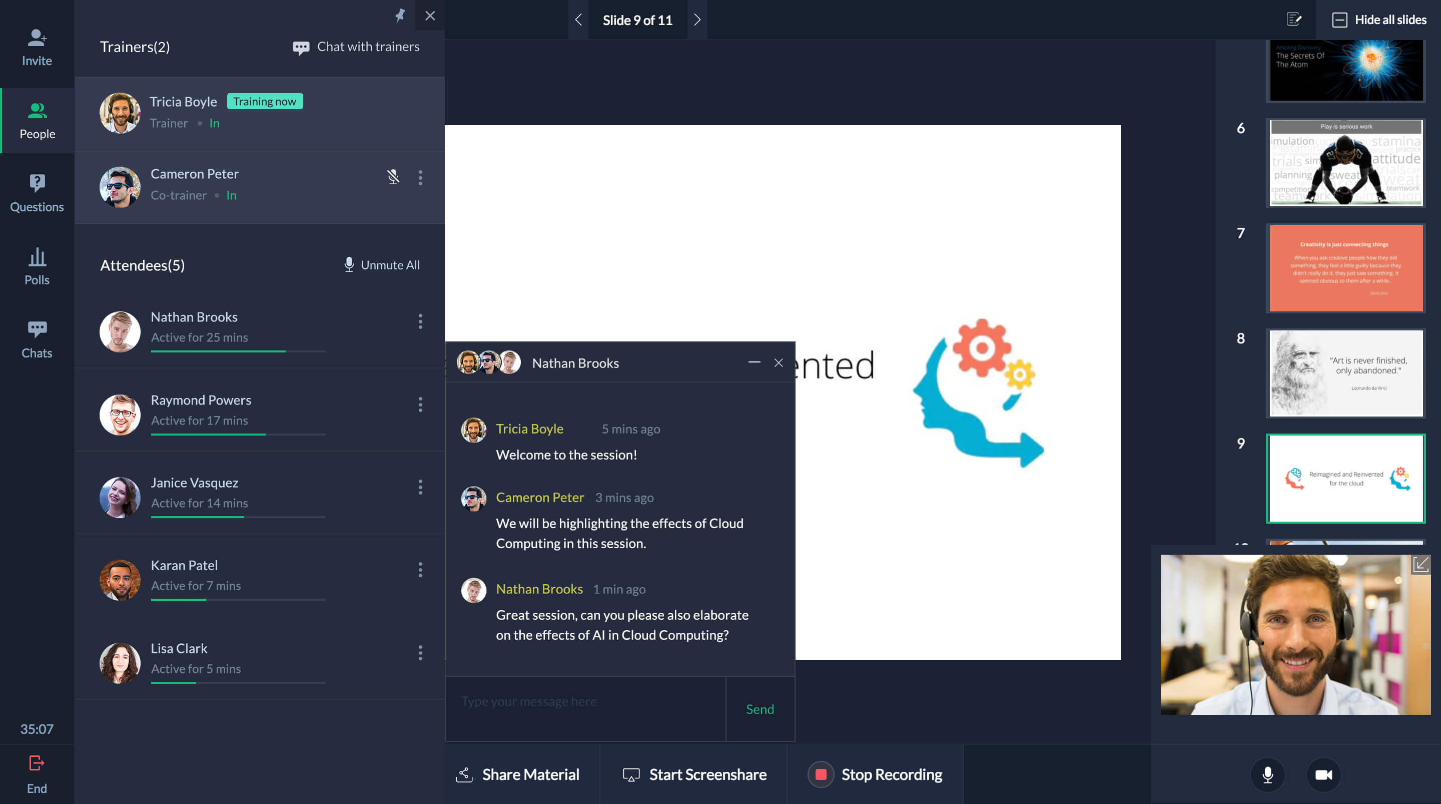 Zoho ShowTime远程课堂--和真实课堂同样生动