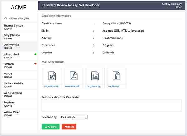 审批表里发邮件 审批表里发邮件