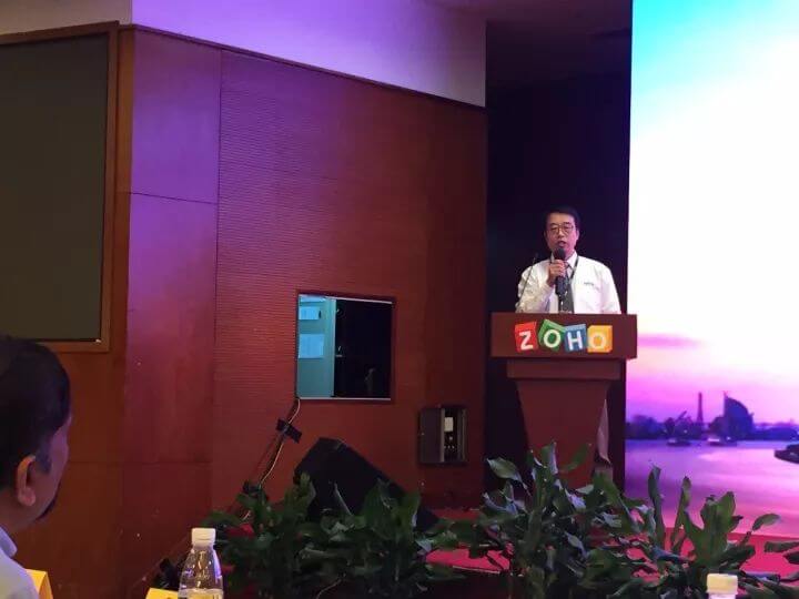 zoho中国区总经理演讲