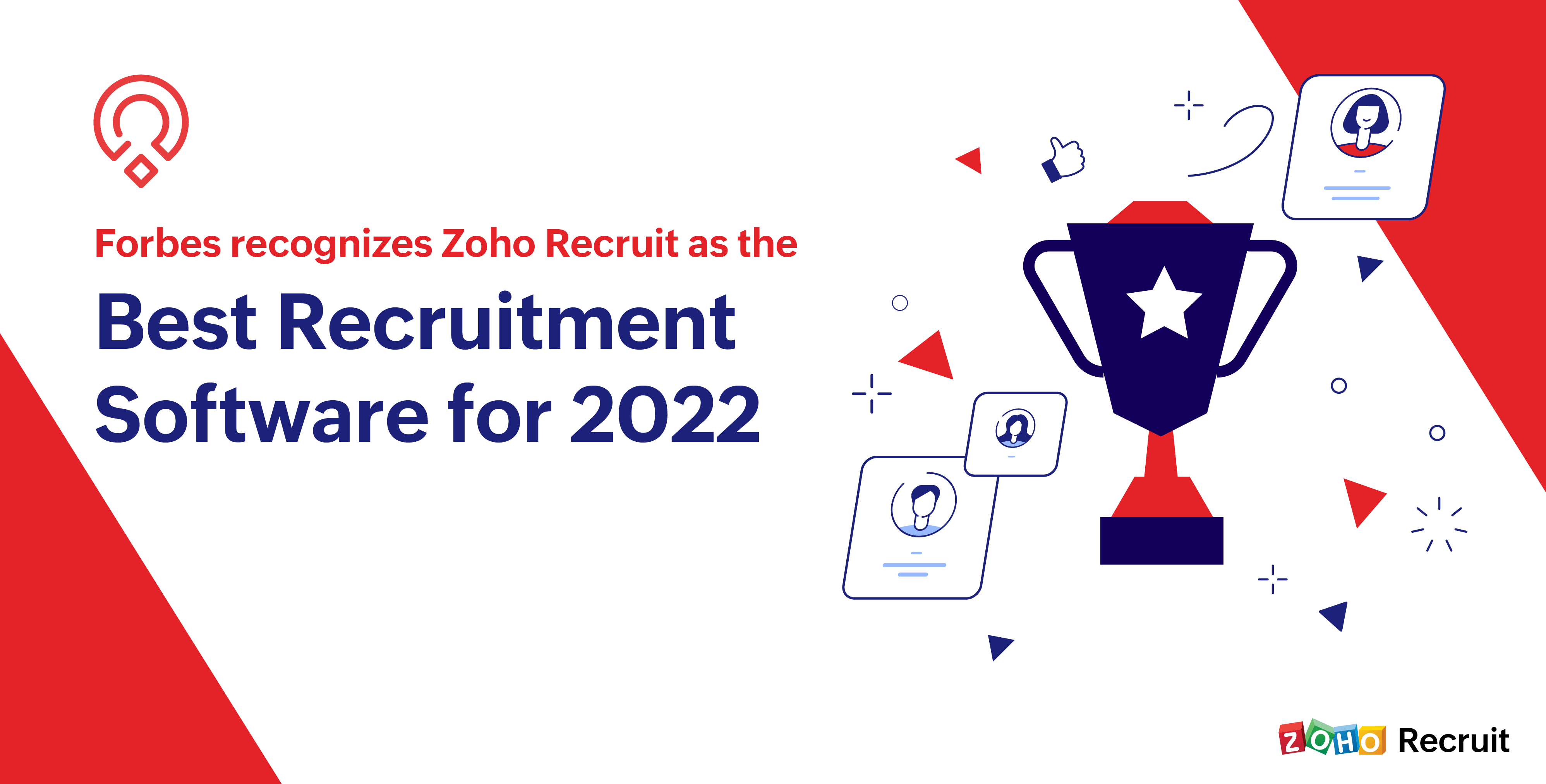 又双叒获奖！福布斯评Zoho Recruit为2022年度优秀招聘软件