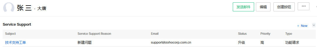 Zoho CRM集成客服平台