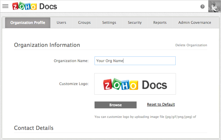 Zoho Docs Overview