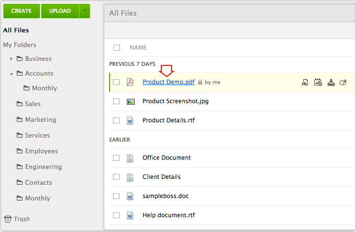 View and Edit the document