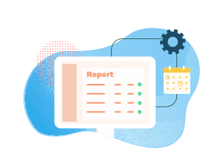 Expenses can be converted to reports without a click