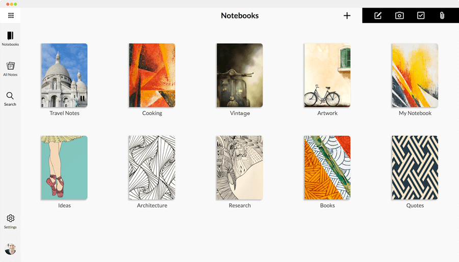 一个值得注意的Web应用。 各个设备中最漂亮的记笔记应用。