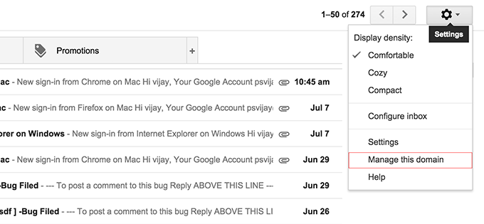 manage-domain manage-domain