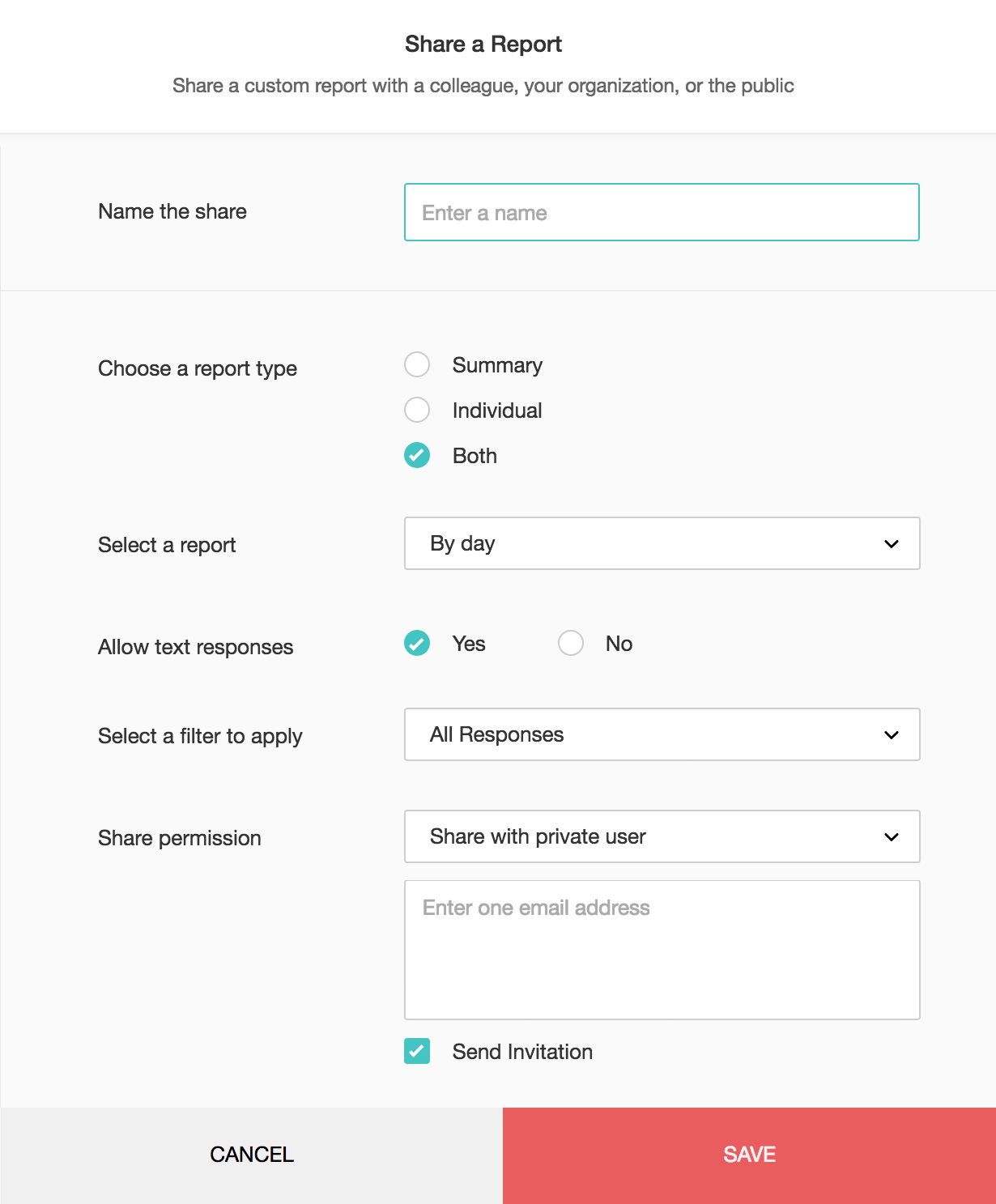 Collaboration Share Reports