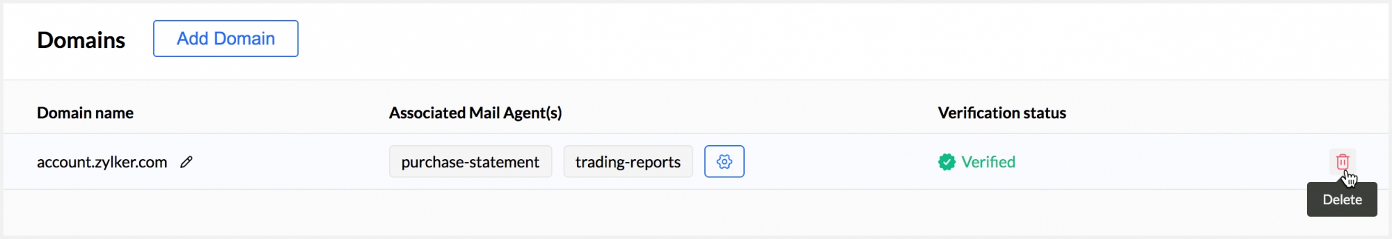 关于删除域的步骤