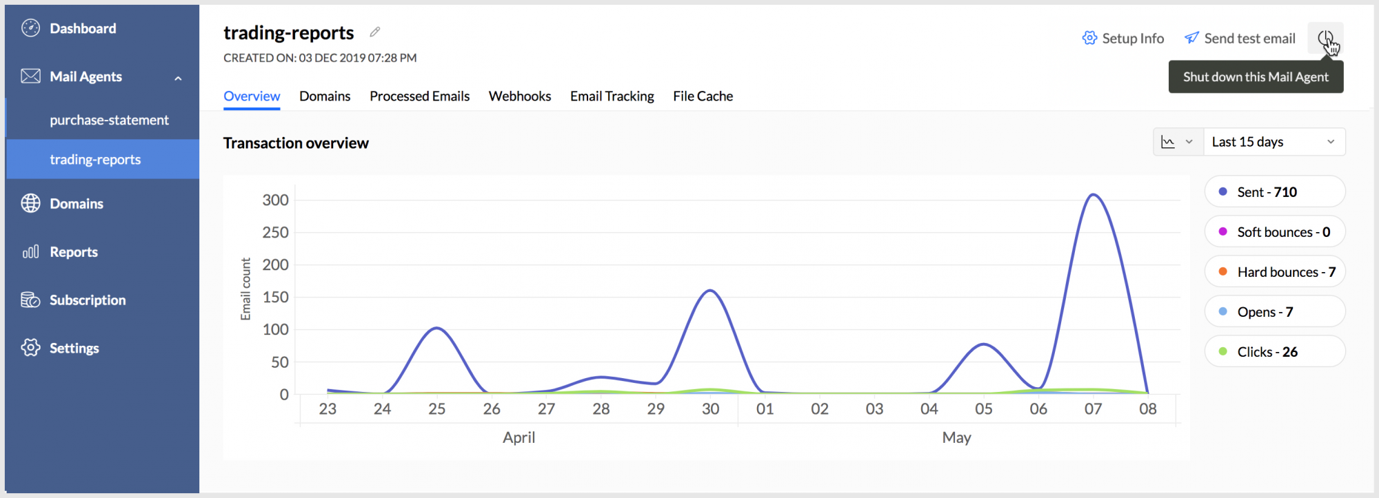 关于关闭邮件代理的步骤
