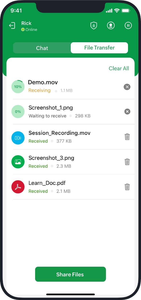 针对 iOS 设备的远程 IT 支持 - Zoho Assist
