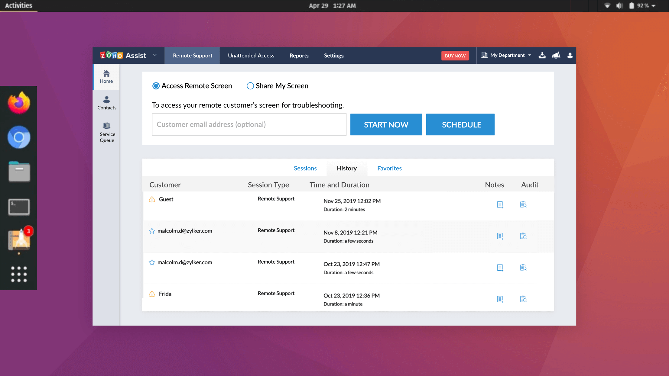 远程访问软件 - Zoho Assist