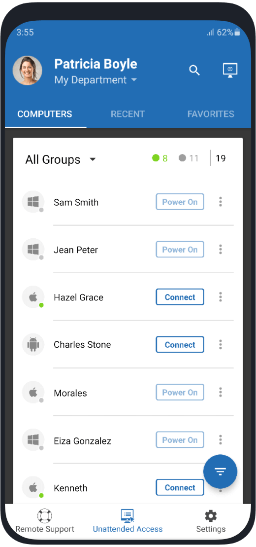 随时支持无人值守的计算机